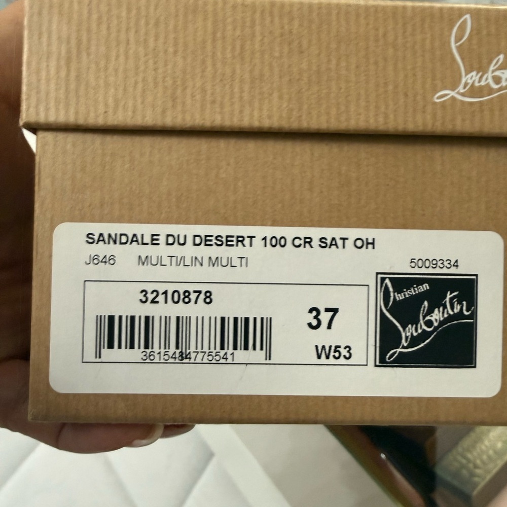 Christian Louboutin Sandale Du Desert - Picture 3 of 3